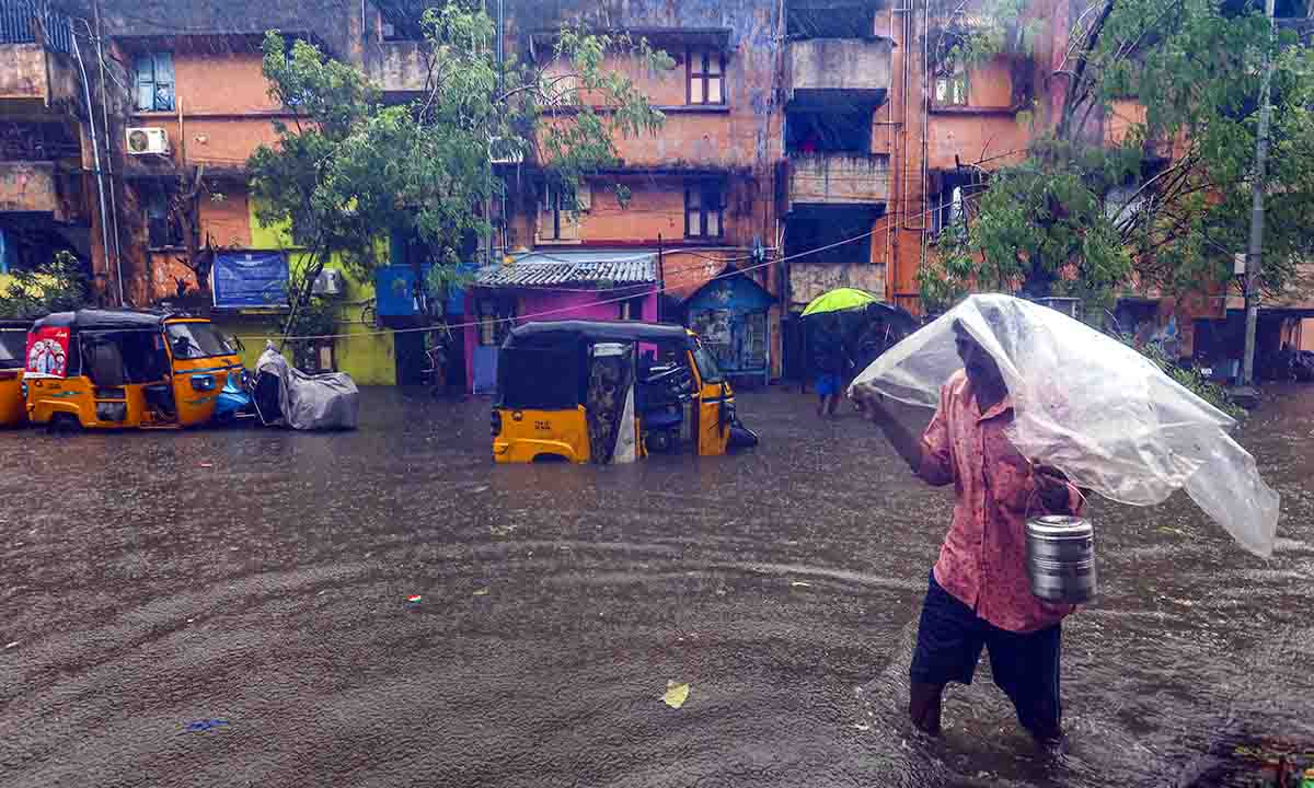 मिगजॉम से हुए नुकसान लिए तमिलनाडु ने केंद्र से 5060 करोड़ रुपए