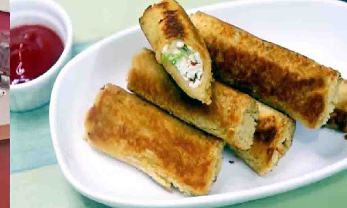 इस तरह बनाये पनीर ब्रेड रोल, जानें रेसिपी