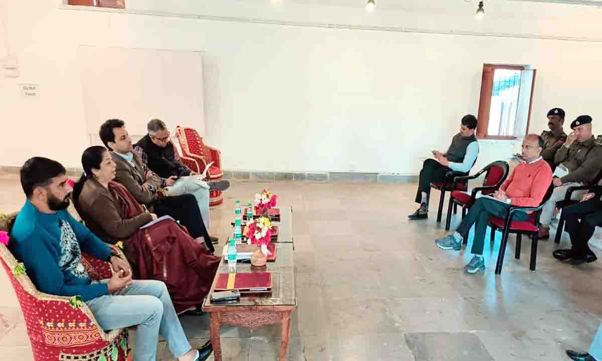 शिल्पग्राम उत्सव 21 दिसंबर से मेले की तैयारी को लेकर प्रशासन के साथ हुई बैठक