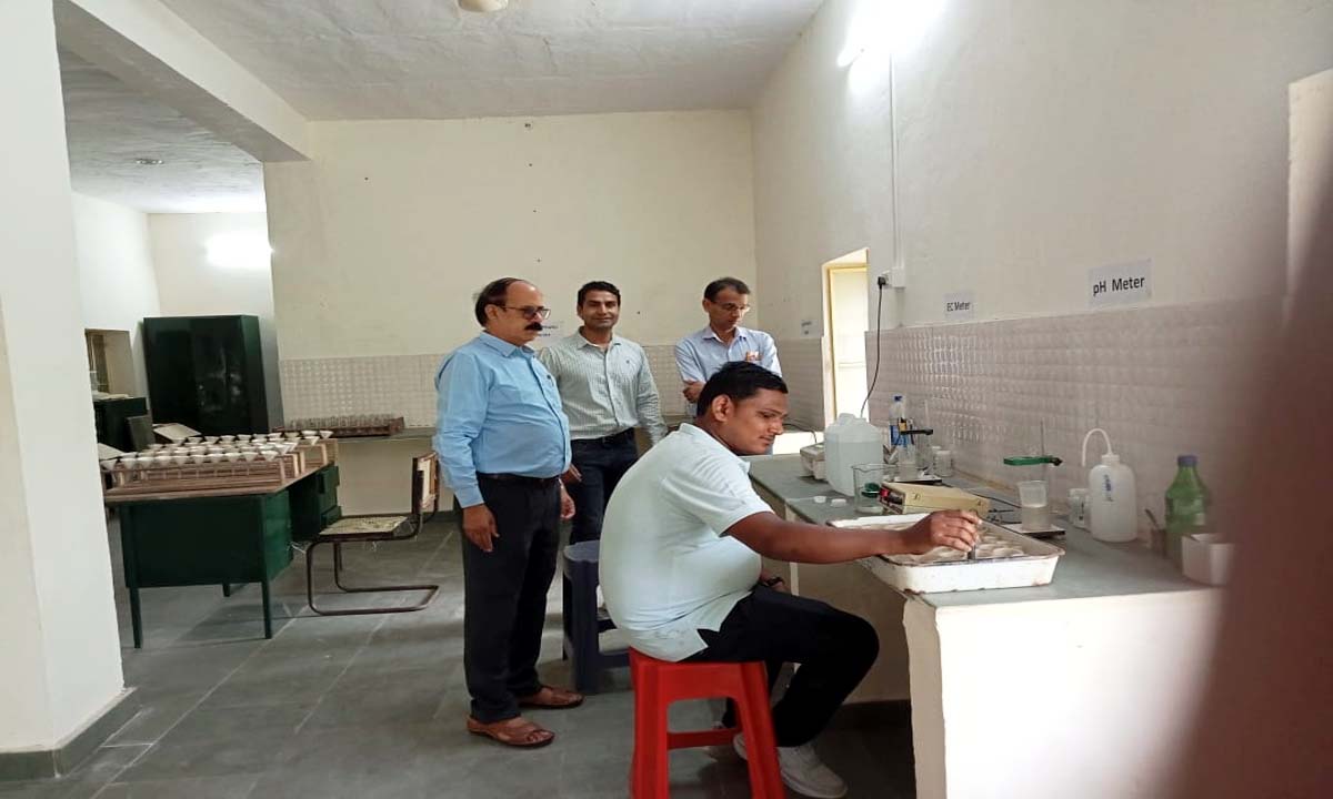 जिले मे पांच पंचायत समिति मुख्यालयों पर मिट्ठी परीक्षण प्रयोगशाला बनेगी, हर साल 3000 हजार नमुनो की जांच