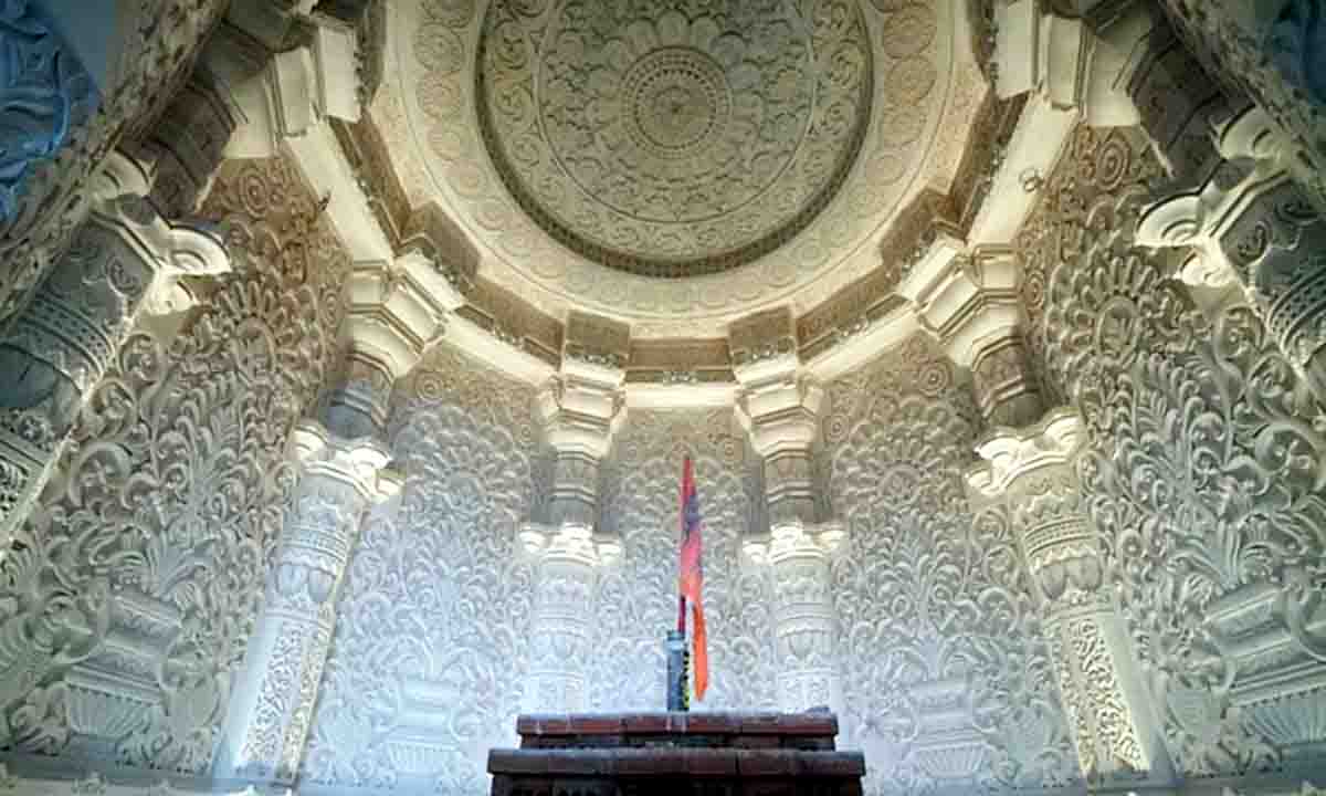 राम मंदिर का गर्भगृह बनकर तैयार,विराजमान होंगे रामलला
