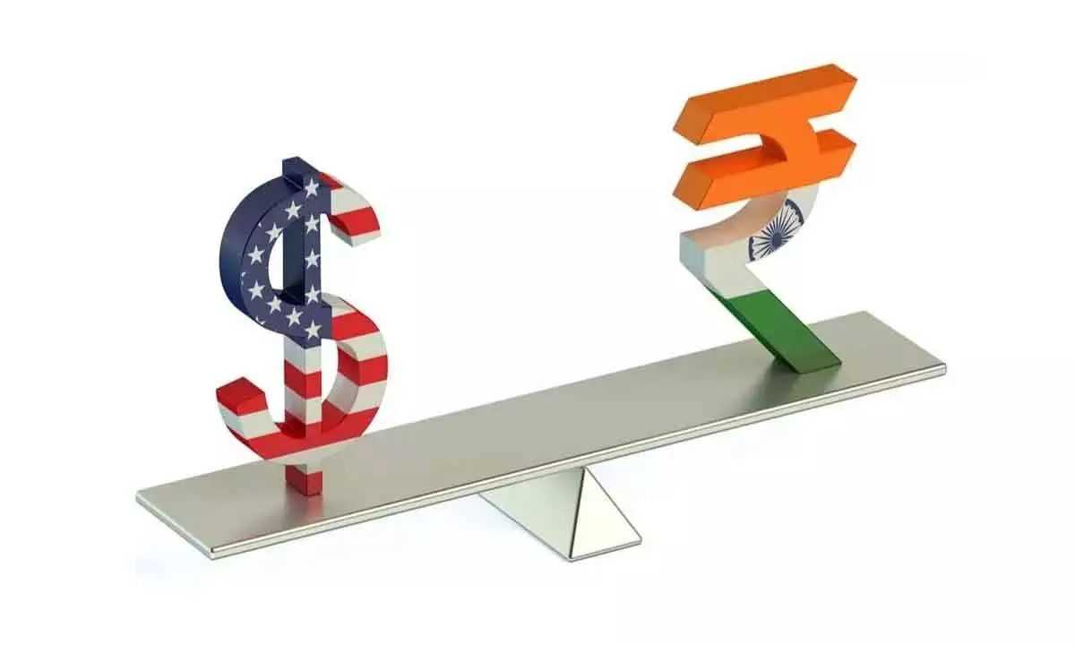 2पीएस गिरकर 83.38/$ पर स्थिर हुआ
