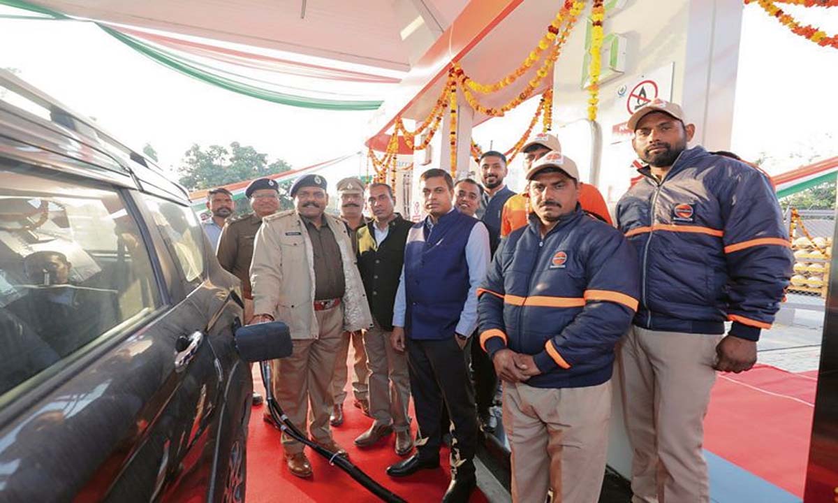कुरूक्षेत्र जेल फिलिंग स्टेशन को मिली सीएनजी सुविधा