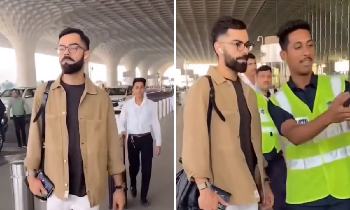 विराट कोहली ने फैन के लिए रूककर दिया पोज़, देखे VIDEO