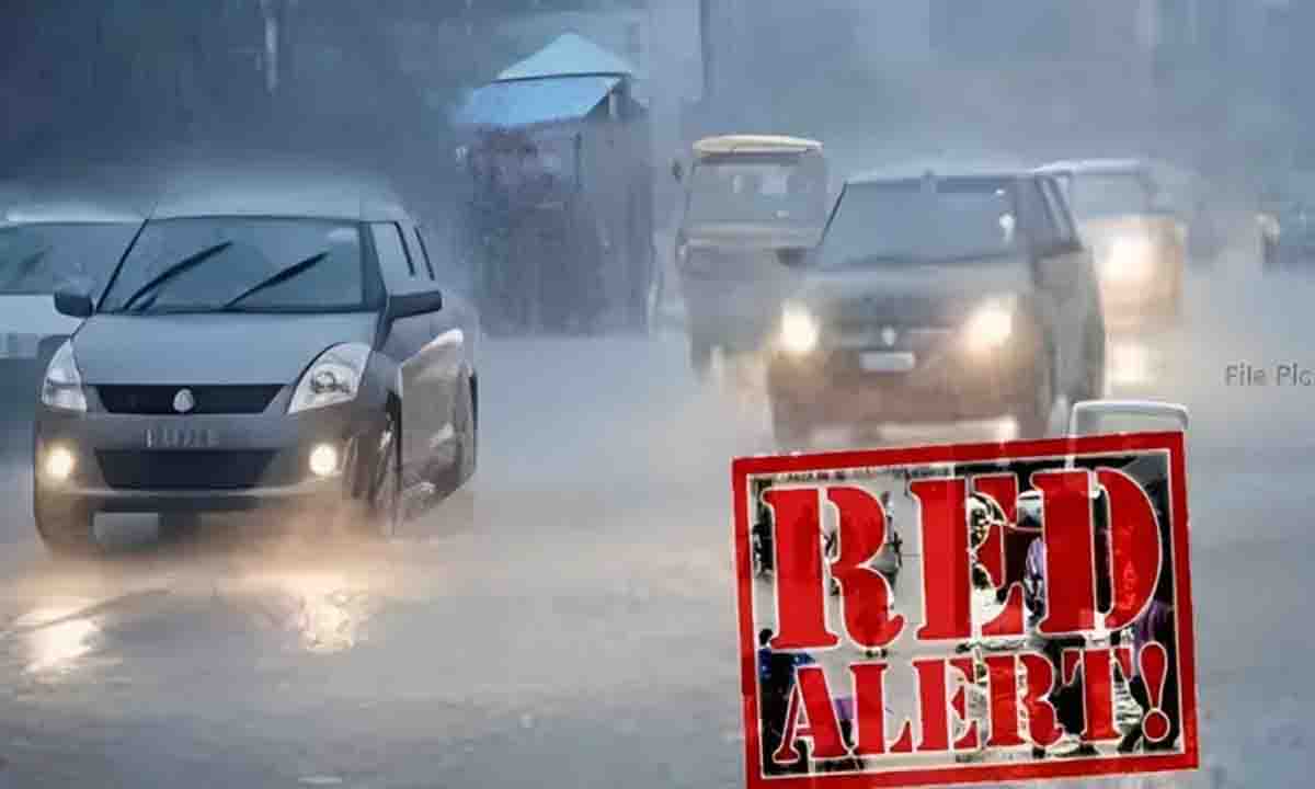 कांची और चेंगलपट्टू जिलों के लिए रेड अलर्ट जारी