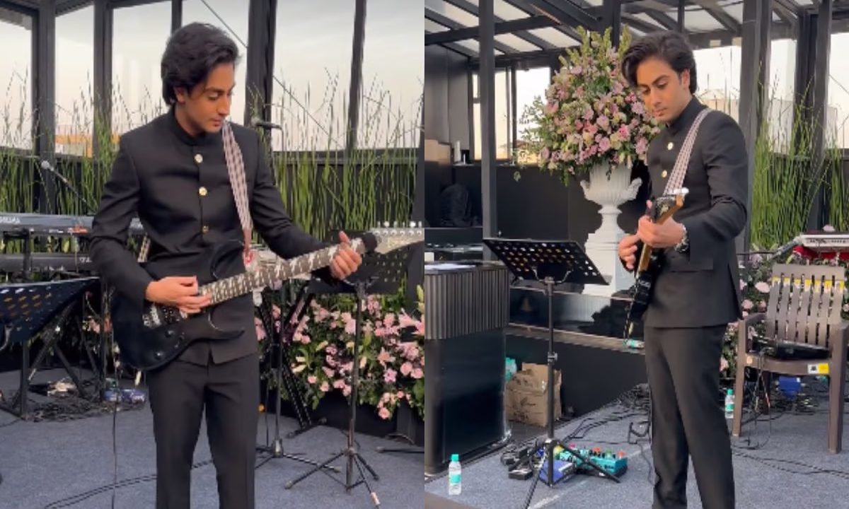 अरबाज की शादी में बेटे ने गिटार बजाकर गाया गाना, देखें VIDEO