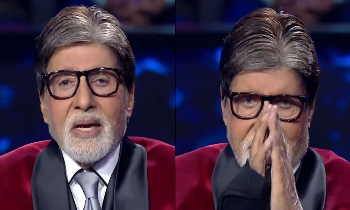 'यह कहने की हिम्मत नहीं है...', कैमरे पर रोने लगे अमिताभ बच्चन, देखें VIDEO