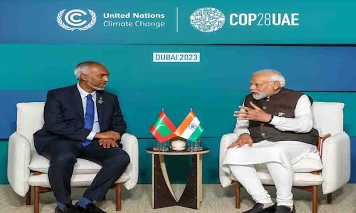 राष्ट्रपति मुइज्जू से पीएम मोदी की पहली मुलाकात, इन मुद्दों पर चर्चा