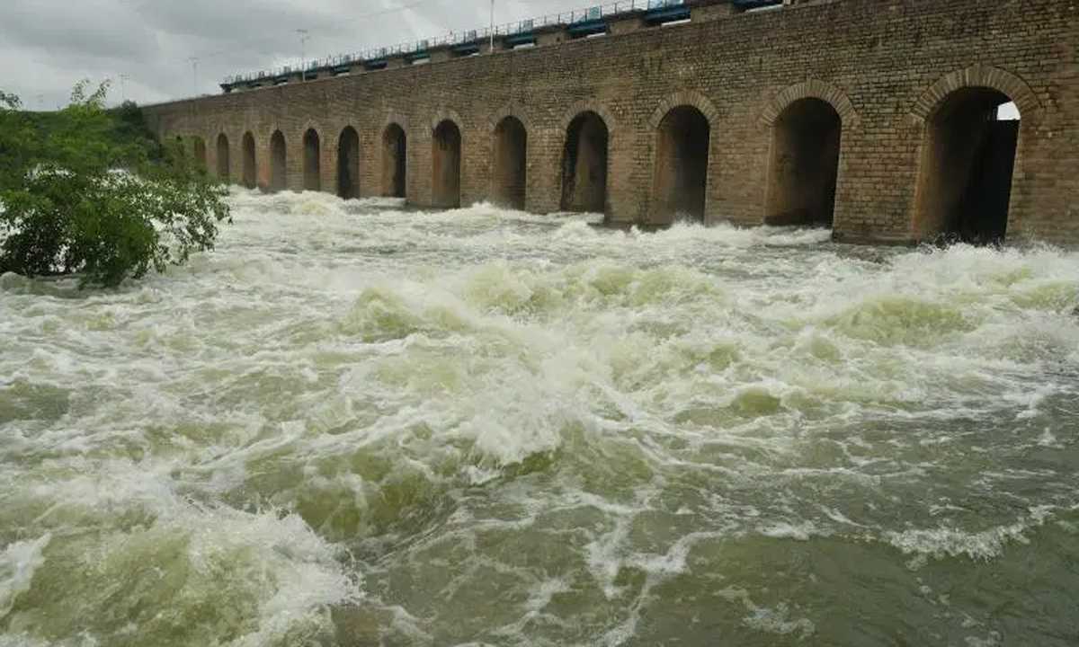 करातम जलाशय पानी से लबालब
