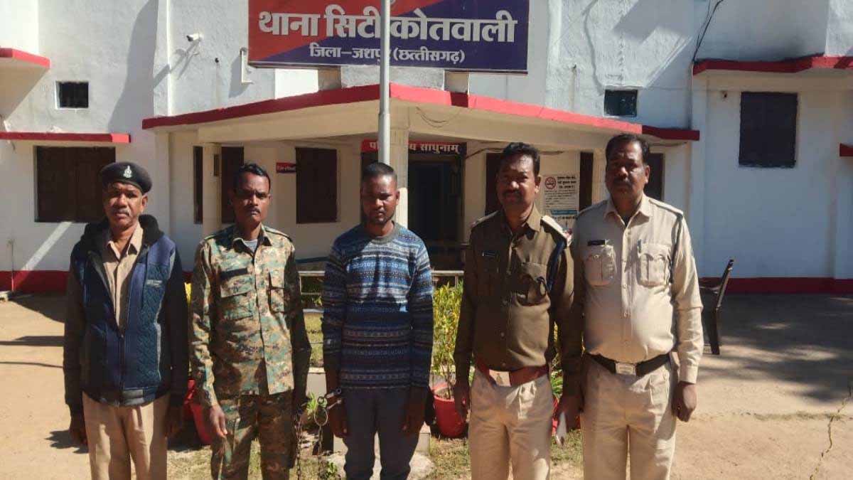 पुलिस को चकमा देकर फरार हुआ आरोपी गिरफ्तार