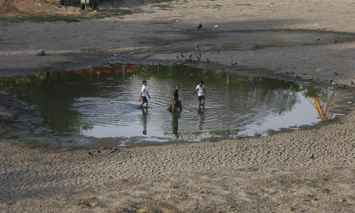केंद्रीय टीम ने सूखा प्रभावित इलाकों का दौरा किया