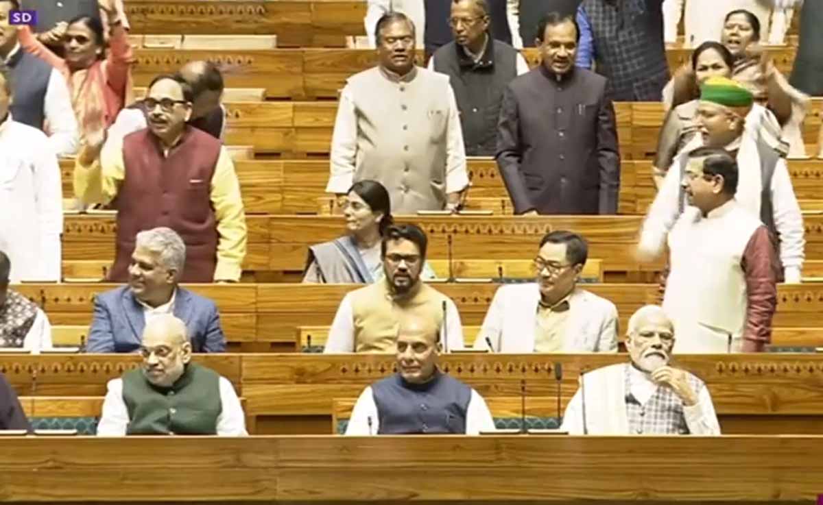 'तीसरी बार मोदी सरकार'...'बार-बार मोदी सरकार'...पीएम मोदी की मौजूदगी में बीजेपी सांसदों ने लगाए नारे