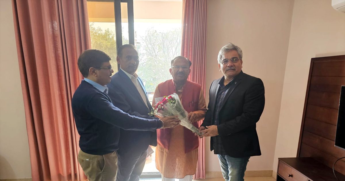 Jaipur : विधानसभा अध्यक्ष से शिष्टाचार भेंट