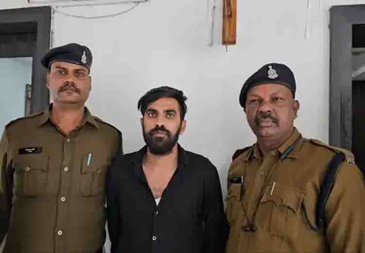 ब्राउन शुगर की तस्करी करने वाला तस्कर गिरफ्तार
