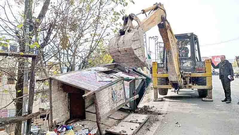 कोटलनाला में चला पीला पंजा