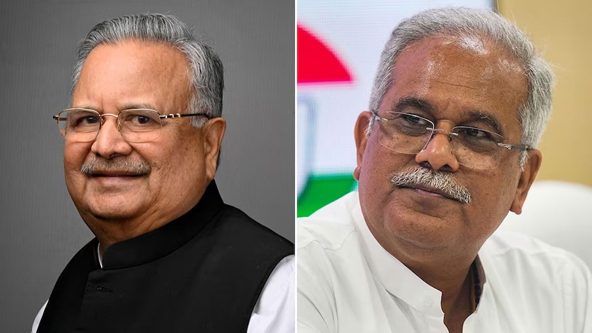 CG विधानसभा चुनाव नतीजे, छत्तीसगढ़ में हार की कगार पर कांग्रेस!