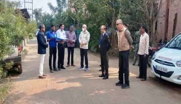 उच्च न्यायालय आवासीय परिसर का औचक निरीक्षण