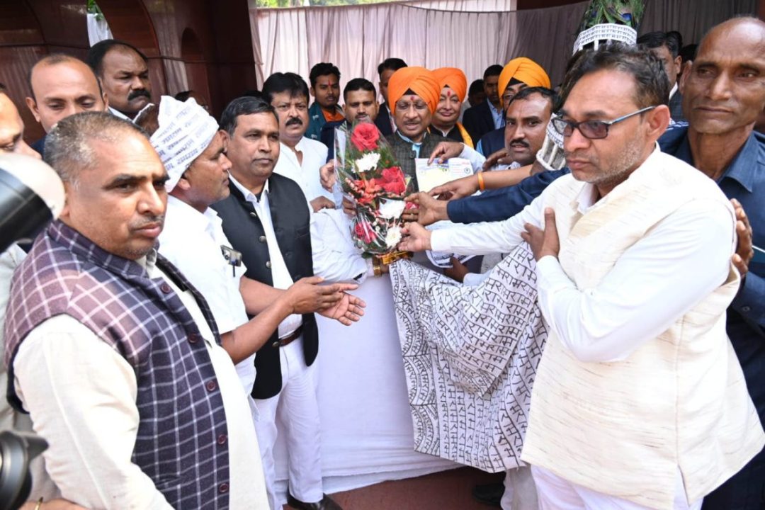 मुख्यमंत्री साय को रामराम बड़े भजन मेला में शामिल होने मिला निमंत्रण