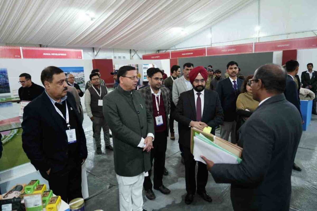 सीएम धामी और मुख्य सचिव ने ग्लोबल इन्वेस्टर्स समिट की तैयारियों का किया स्थलीय निरीक्षण