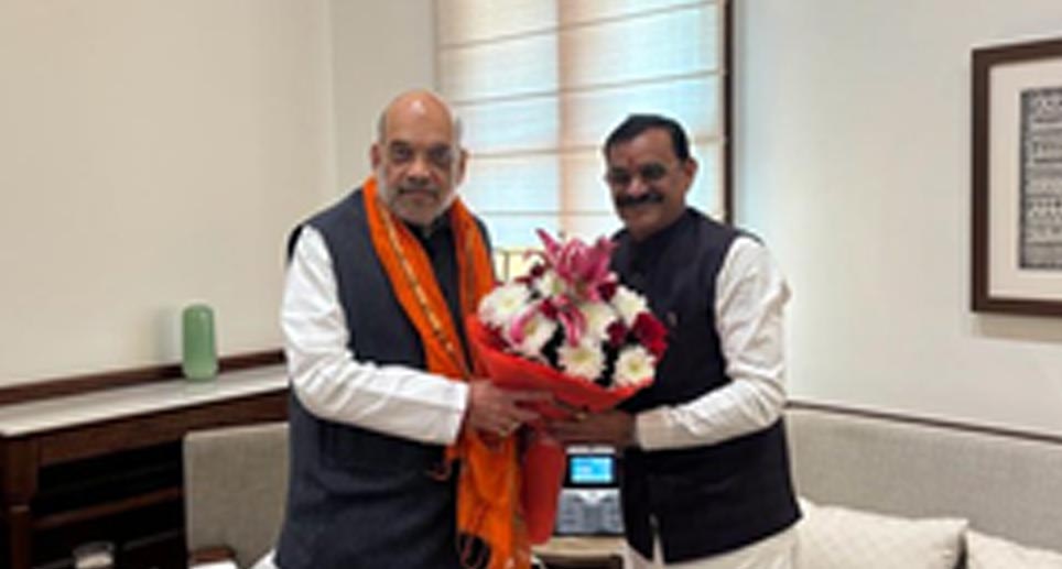 जेपी नड्डा और अमित शाह से मिले वीडी शर्मा