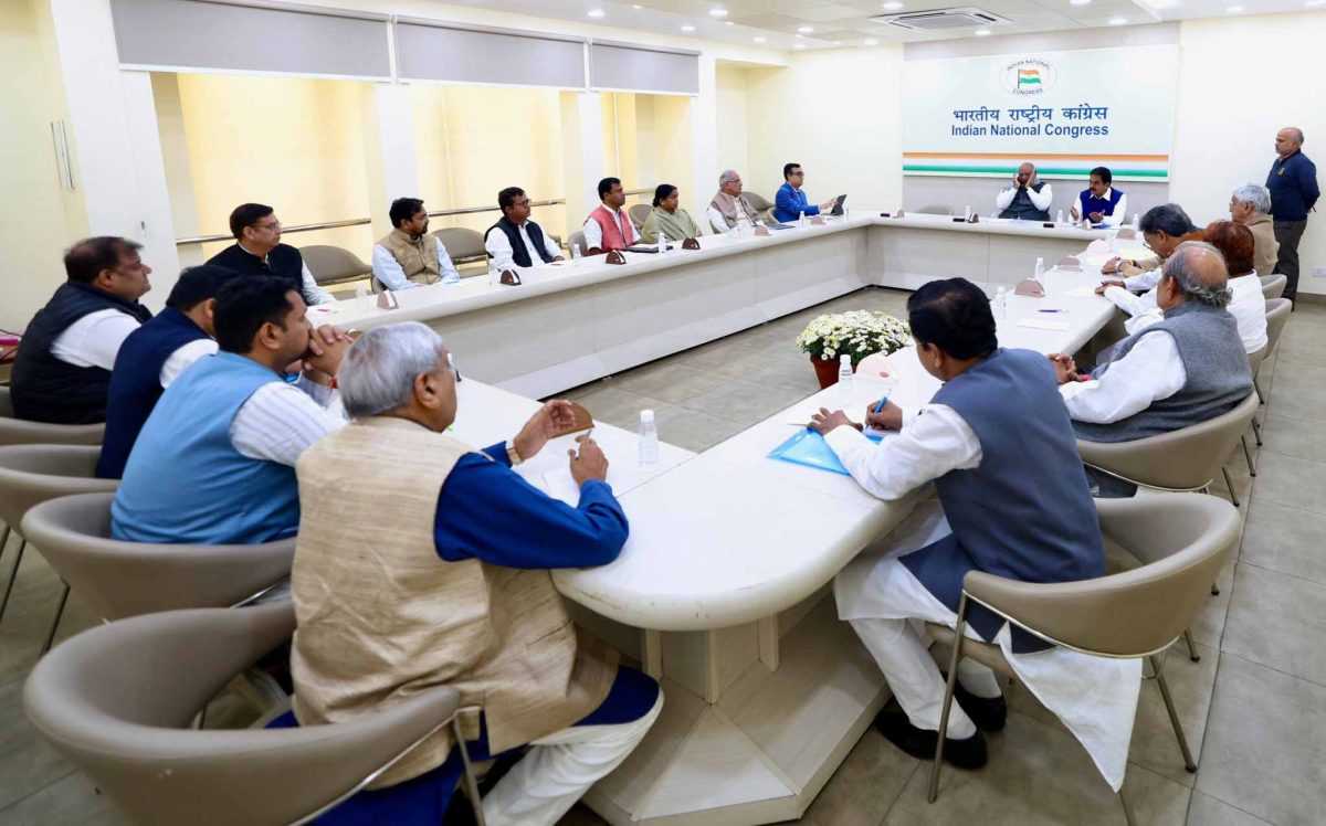 AICC में हो रही छत्तीसगढ़ के चुनावी नतीजों पर कांग्रेस की बैठक