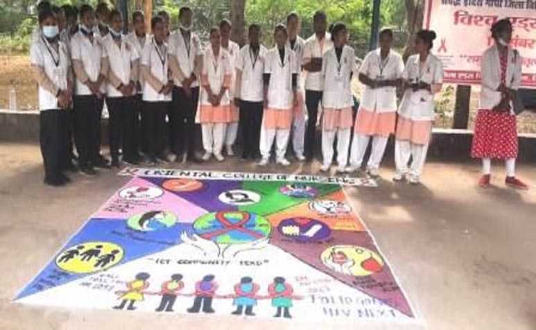 लेट कम्युनिटिस लीड की थीम के साथ मनाया विश्व एड्स दिवस