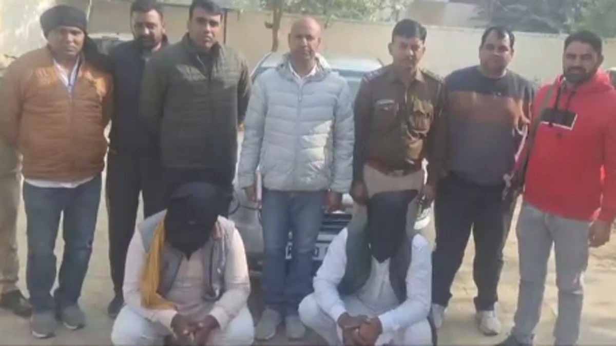 लाखों के हेरोइन की तस्करी करने वाले 2 तस्कर गिरफ्तार