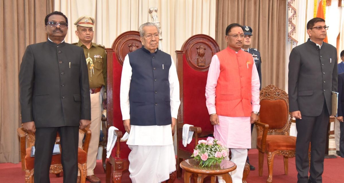 राजभवन में 9 मंत्रियों का शपथ ग्रहण समारोह सम्पन्न