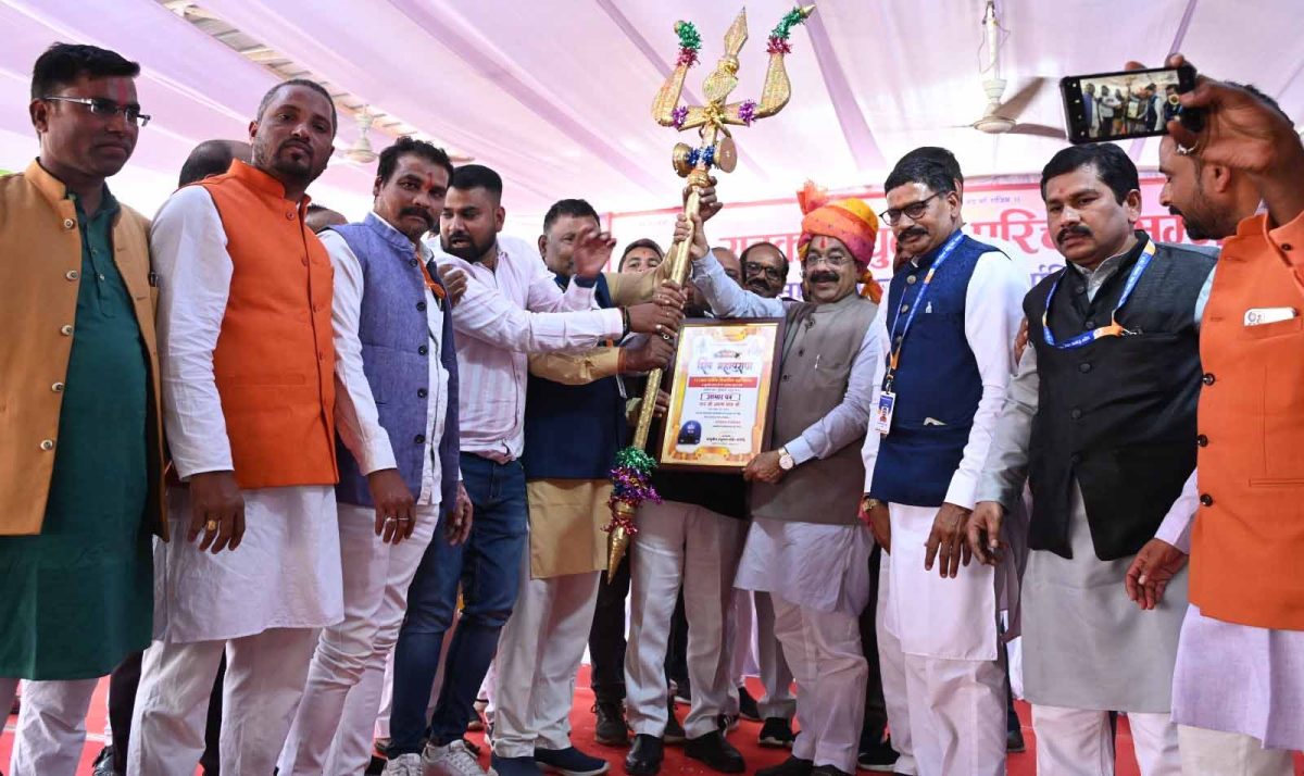 साहू समाज समय के अनुरूप कदम से कदम मिलाकर बढ़ रहा आगे : उप मुख्यमंत्री साव