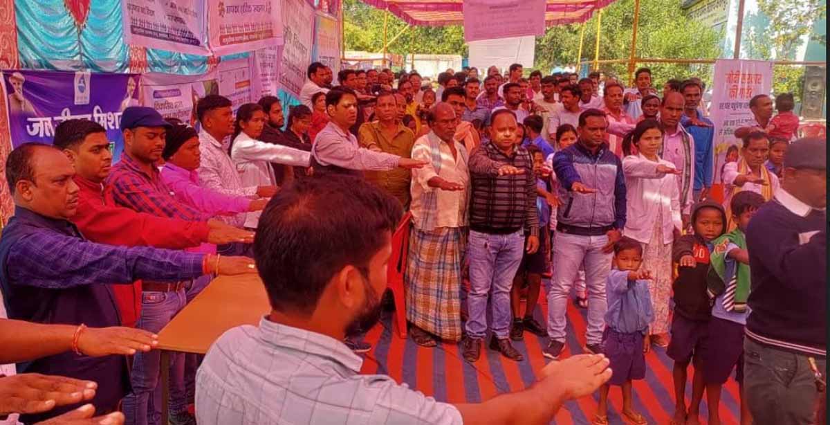 विकसित भारत संकल्प यात्रा कार्यक्रम कंचनपुर-स और पंचधार में संपन्न