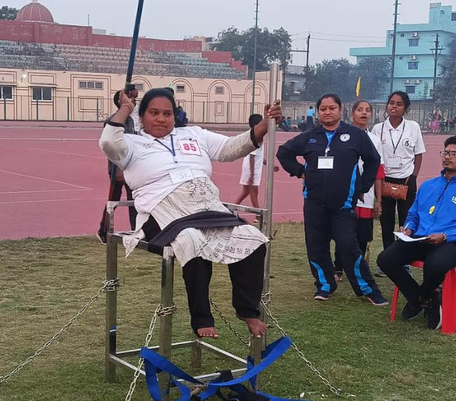 राज्य स्तरीय पैरा एथलेटिक्स प्रतियोगिता 2023 रायपुर में संपन्न