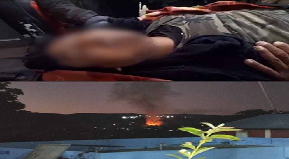 ग्राम स्वयंसेवक की हत्या, दूसरी घटना में पुलिस कमांडो को गोली मारी गई