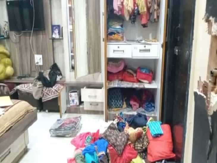 सूने मकान से लाखों की चोरी, वारदात के बाद चोर शहर से रफू चक्कर