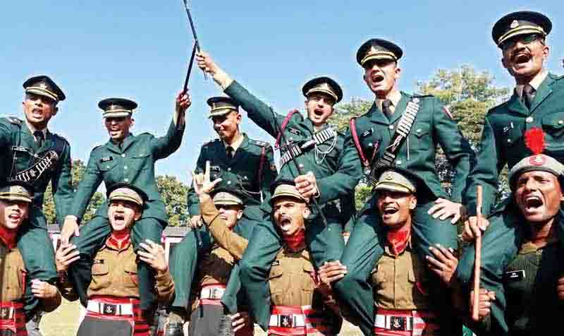हिमाचल ने फौज को दिए 14 अफसर