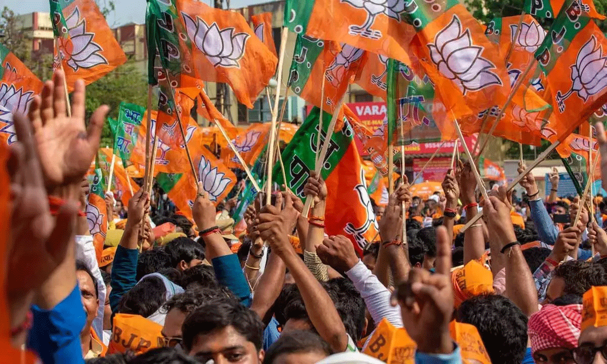 बीजेपी ने 13% वोट शेयर के साथ आठ सीटें जीतकर चौंका दिया