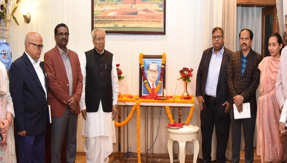 राज्यपाल ने डॉ. अंबेडकर की पुण्यतिथि पर किया नमन