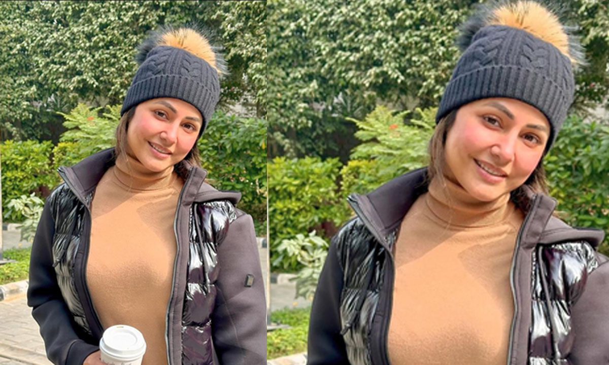 हिना खान ने ठीक होने के बाद शेयर की पहली तस्वीरें