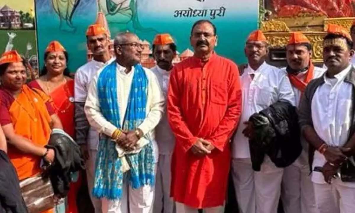 टीटीडी अध्यक्ष अयोध्या में