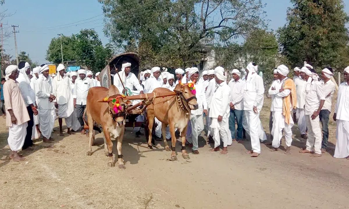 मेसराम ने आदिलाबाद में कचूर प्रचार के साथ नागोबा जतारा की शुरुआत की
