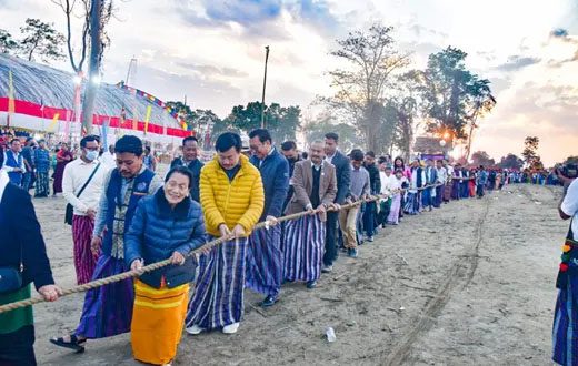 Arunachal: पोई-लेंग उत्सव में भाग लेता है डीसीएम
