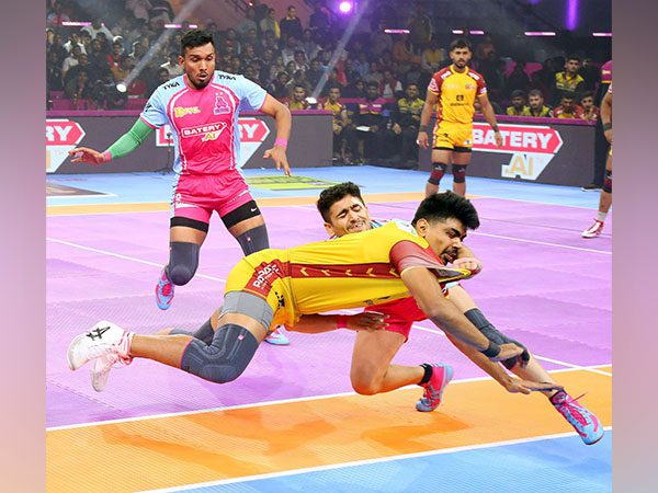 PKL: जयपुर पिंक पैंथर्स ने तेलुगू टाइटंस पर जीत के बाद सात मैचों में अपना अजेय क्रम बढ़ाया