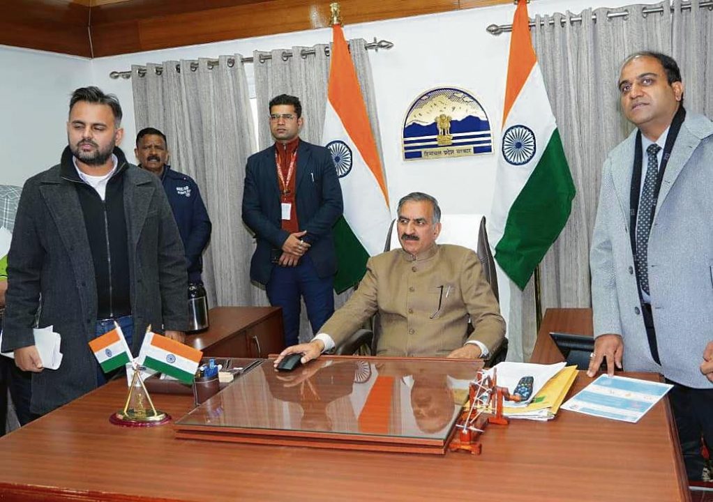 Himachal : हिमाचल के मुख्यमंत्री सुखविंदर सुक्खू ने दो शासन पोर्टल लॉन्च किए