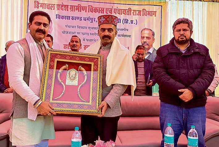 Himachal : मंत्री ने कहा, सरकार पंचायतों में विकास कार्यों में तेजी लाएगी