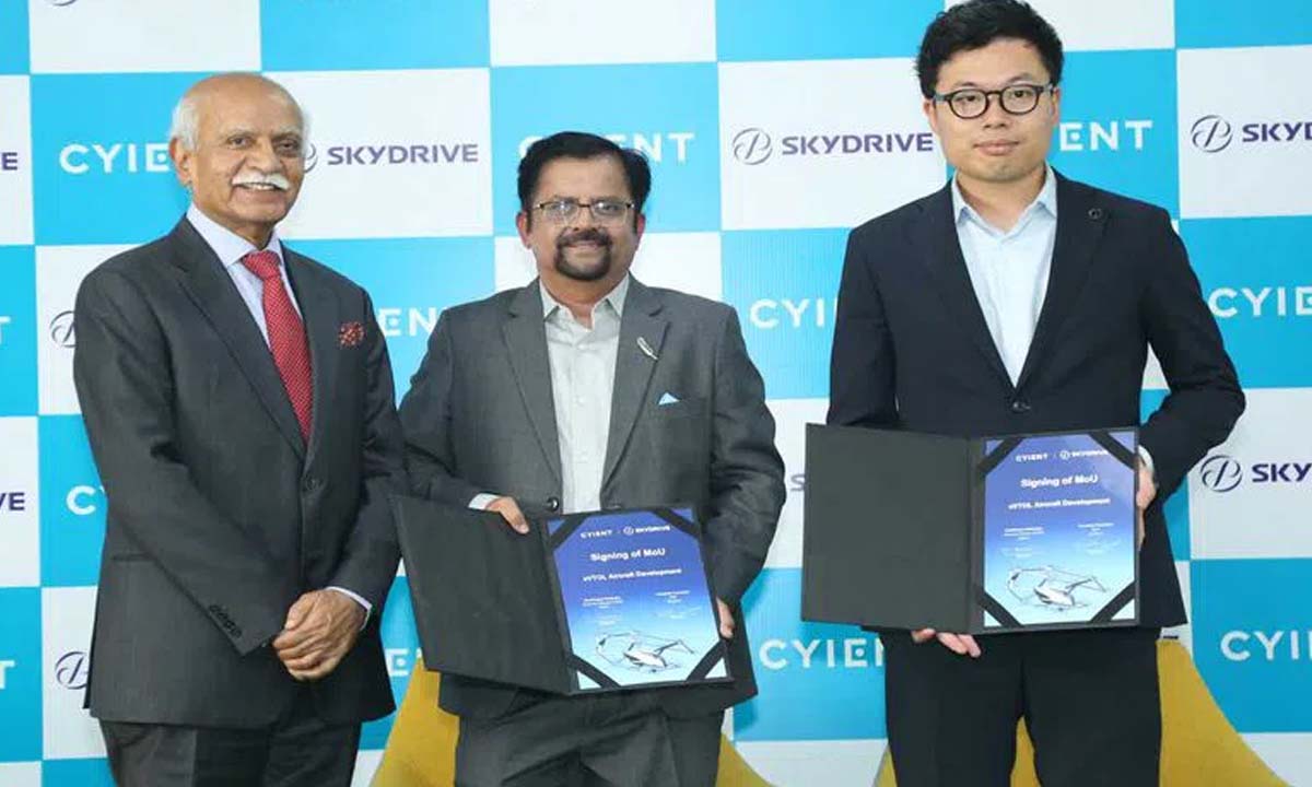 हैदराबाद स्थित Cyient ने जापानी eVTOL विमान निर्माताओं स्काईड्राइव के साथ साझेदारी की
