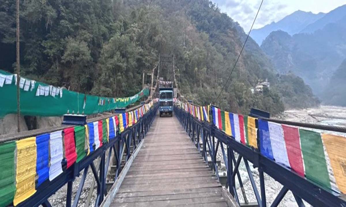 GANGTOK: BRO ने ऊपरी जोंगू को 400 फीट के बेली सस्पेंशन ब्रिज से जोड़ा