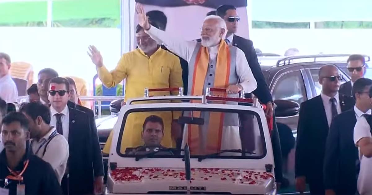 लक्षद्वीप में प्रधानमंत्री नरेंद्र मोदी, कई विकास परियोजनाओं का उद्घाटन और शिलान्यास