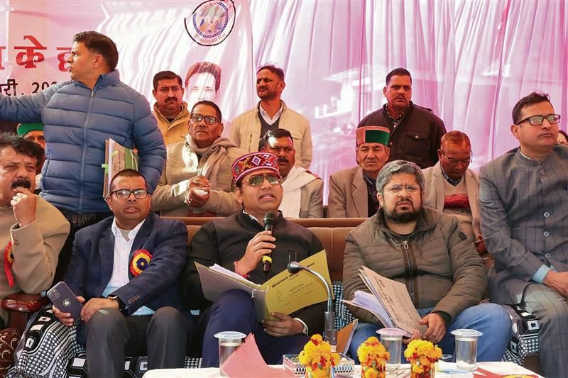 Himachal : बाली ने घरोट में मेला मैदान के लिए पांच लाख रुपये की घोषणा की
