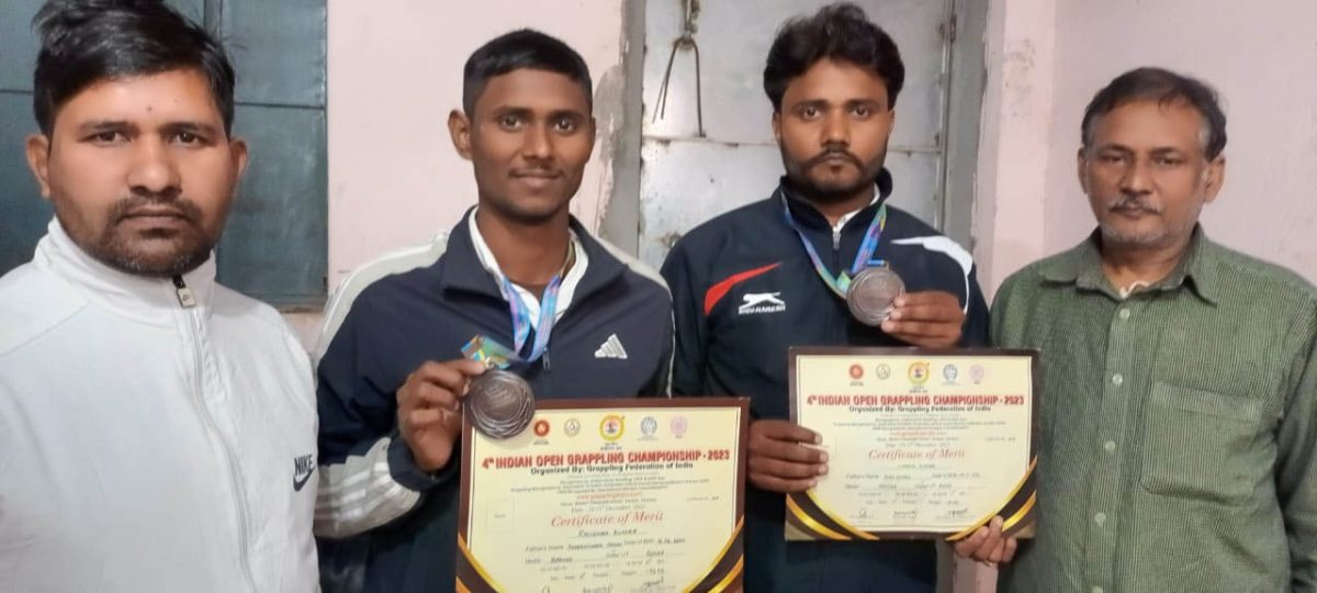 चतुर्थ इंडियन ओपन ग्रेप्लिंग चैंपियनशिप प्रतियोगिता संपन्न