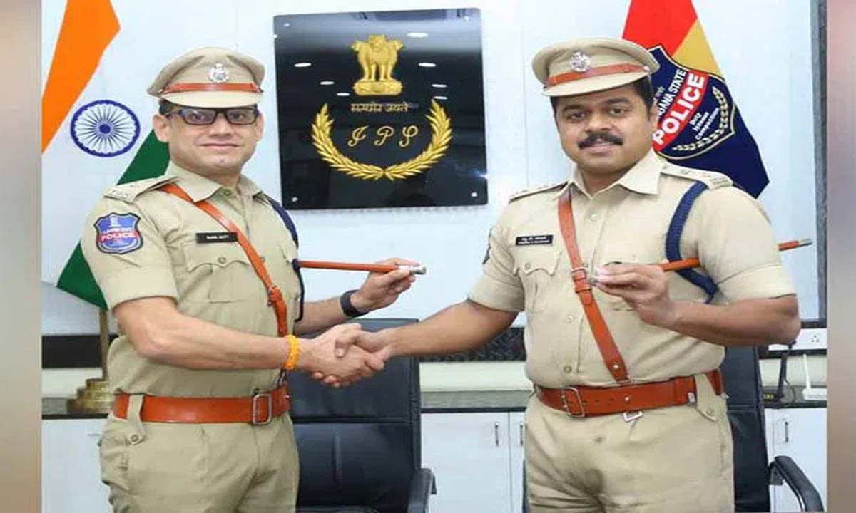 Khammam: सुनील दत्त ने खम्मम CP का पदभार संभाला