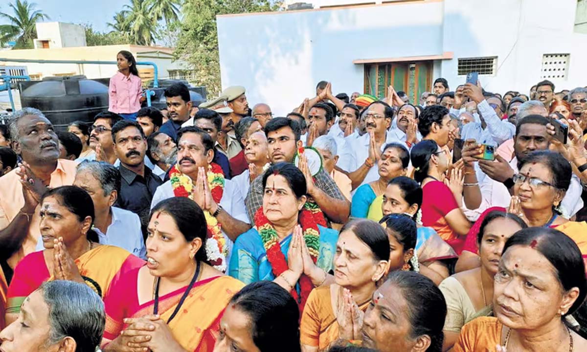 Tamil Nadu: ईपीएस ने कहा- सलेम एआईएडीएमके का गढ़